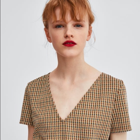 Zara Pants & Jumpsuits Zara Wrap Neckline Jumpsuit Poshmark